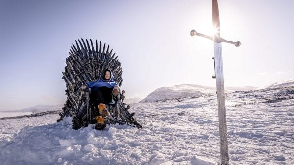 HBO hat 6 Eiserne Throne auf der Welt verteilt versteckt