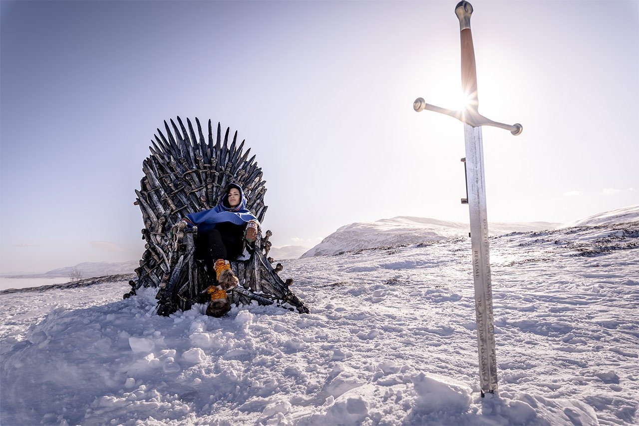 HBO hat 6 Eiserne Throne auf der Welt verteilt versteckt