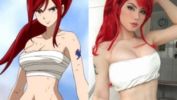 Maria Fernanda verwandelt sich in reale Abbilder von Cartoon-Figuren