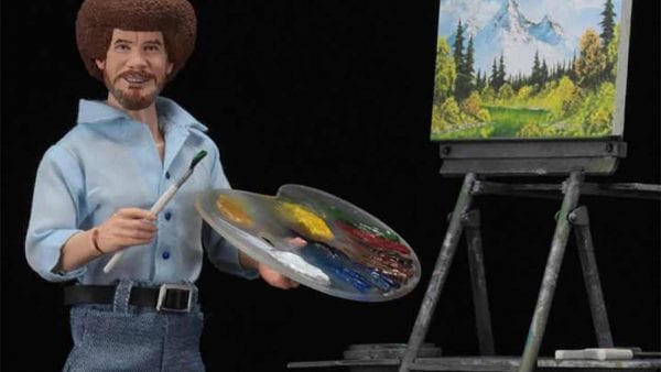 Bob Ross Actionfigur