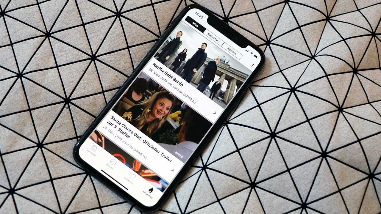 sAWE.tv-Beiträge ab jetzt in der WhatsOnFlix?-App