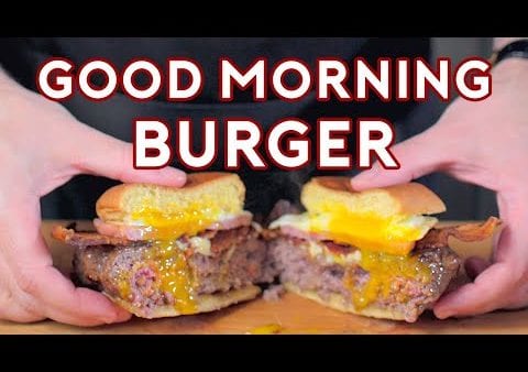 Binging with Babish: Good Morning Burger from The Simpsons