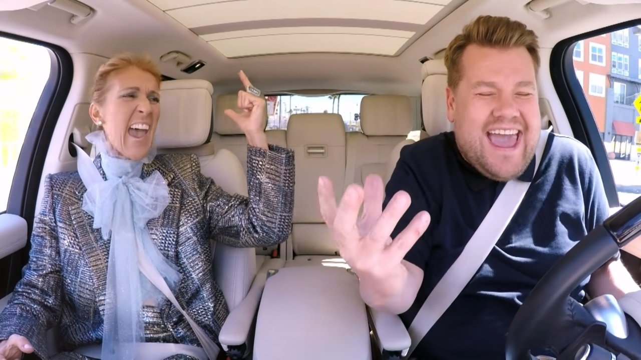 Carpool Karaoke mit Céline Dion