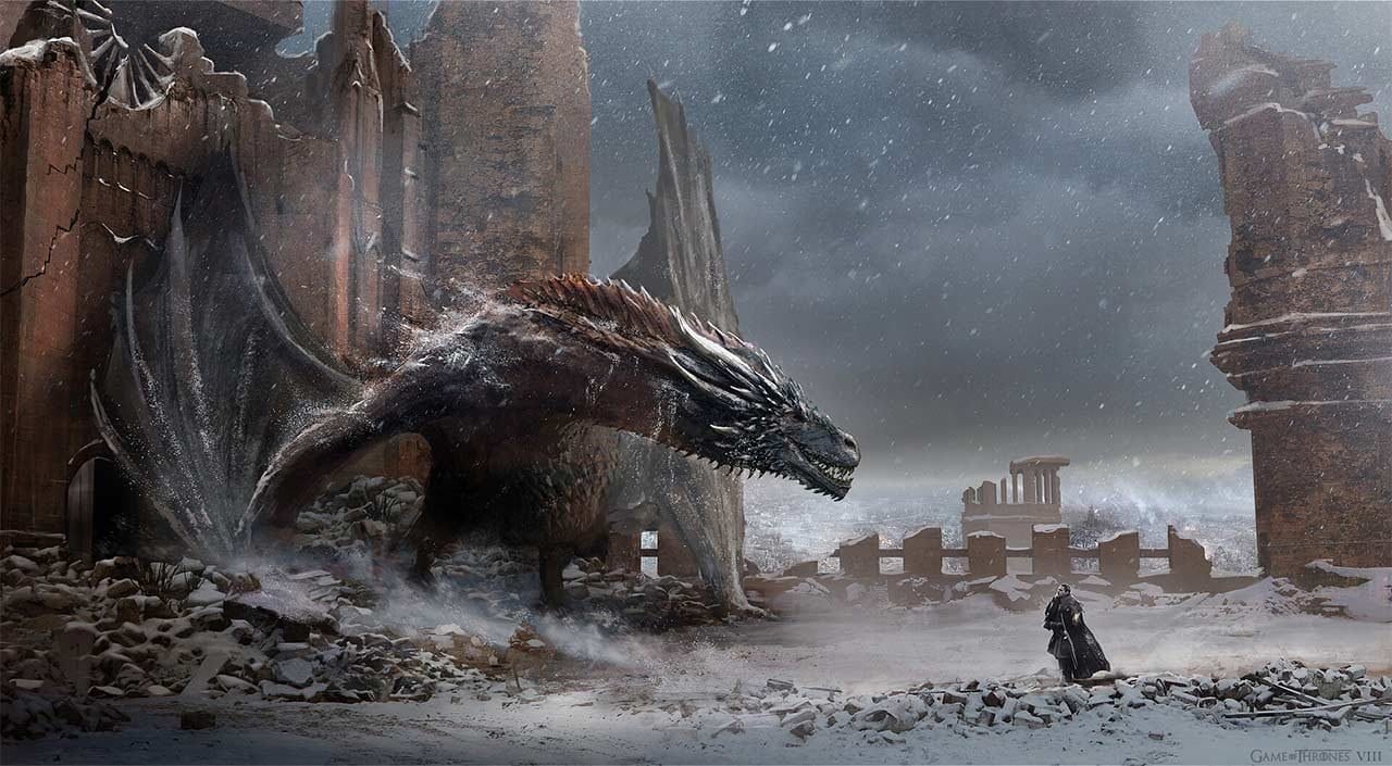 Concept Art aus Staffel 8 von „Game of Thrones“