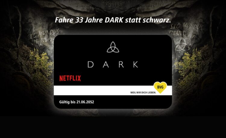 DARK: Berliner Ticket der BVG ist heute und in 33 Jahren gültig