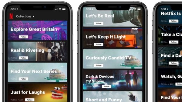 Netflix testet redaktionelle Empfehlungslisten