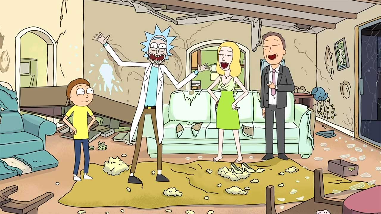 15 improvisierte Szenen in „Rick and Morty“