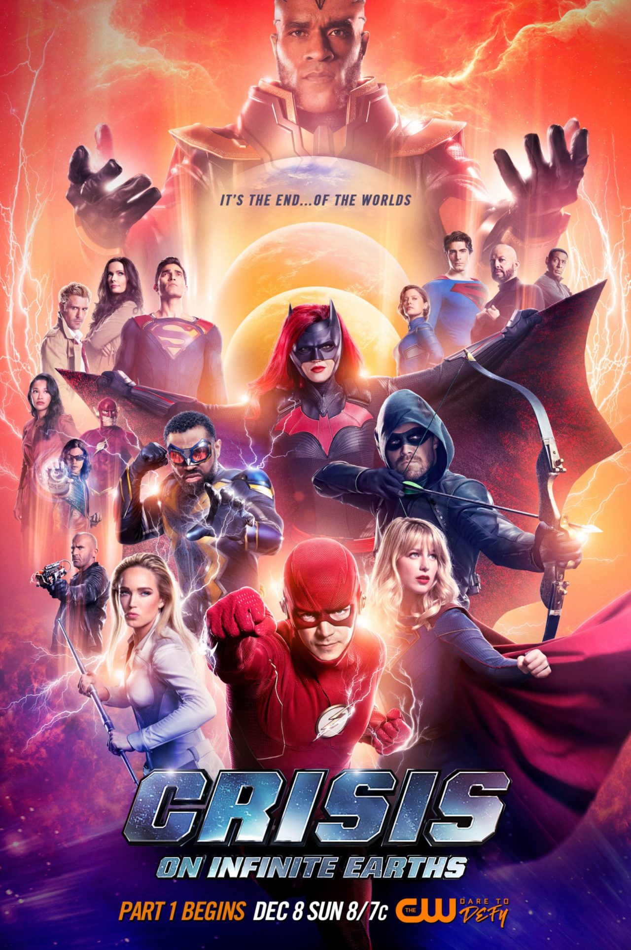Teaser und Bilder zum großen DC-Crossover „Crisis on Infinite Earth