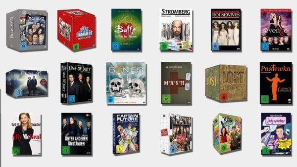 Reduzierte TV-Serien-Boxen zur Black-Friday-Woche