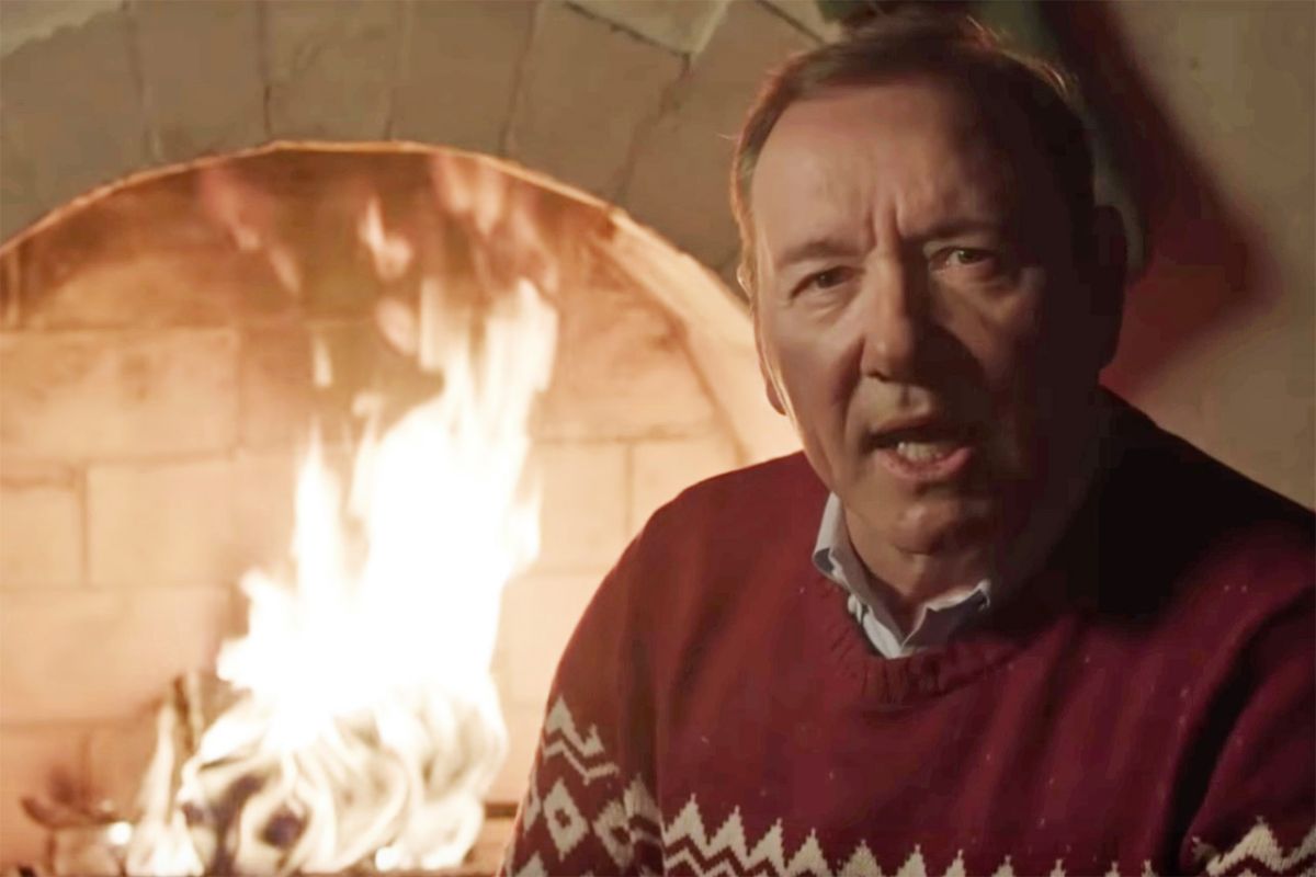 Kevin Spacey wünscht mal wieder Merry Christmas