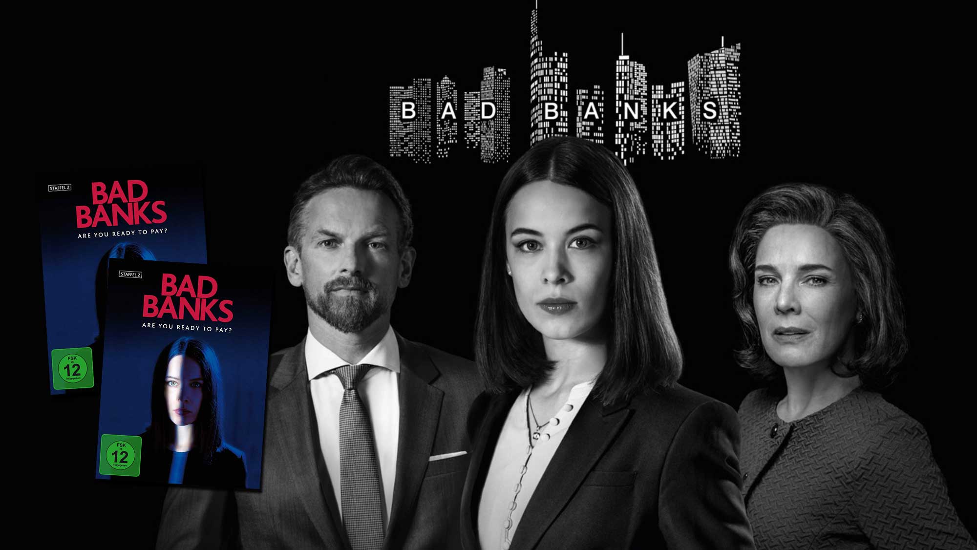 Wir verlosen die 2. Staffel von „Bad Banks“ auf DVD