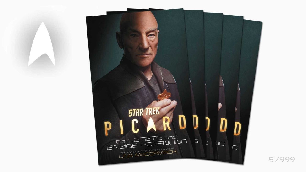 Gewinnt 5x den limitierten Prequel-Roman „STAR TREK – PICARD: Die letzte und einzige Hoffnung“