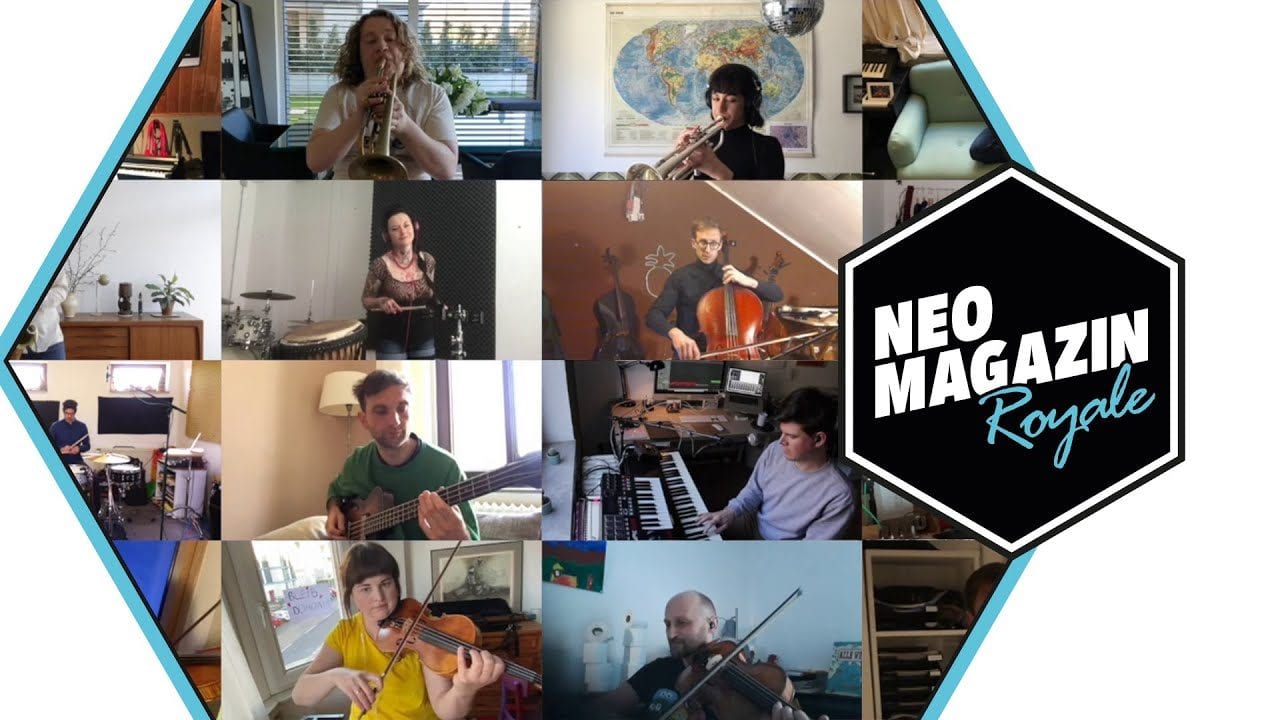 Friends: Das Neo Magazin Royale-Orchester spielt das Intro