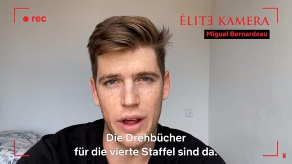 Élite: Ankündigung der 4. Staffel