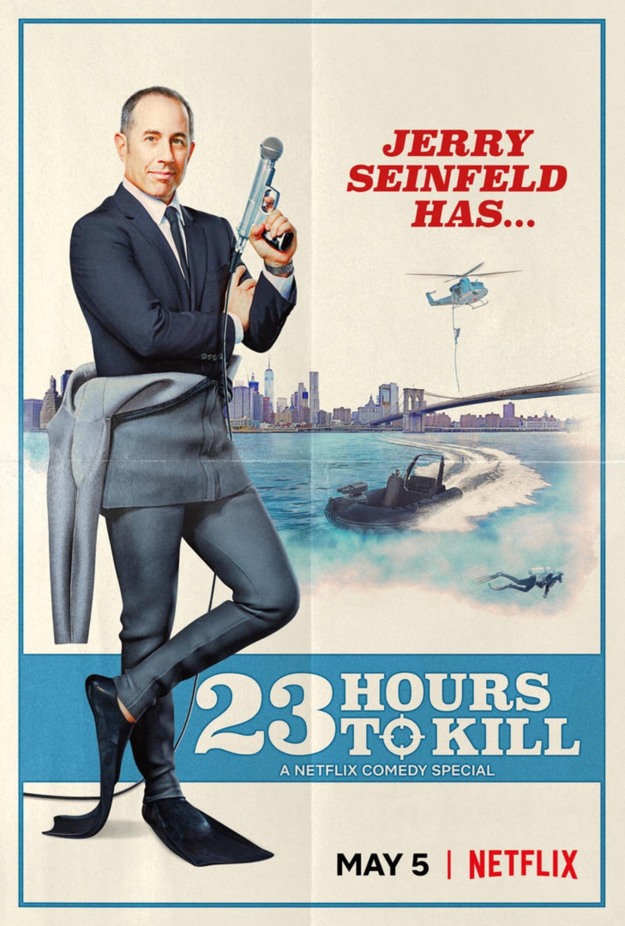 Jerry Seinfeld 23 Hours to Kill Poster