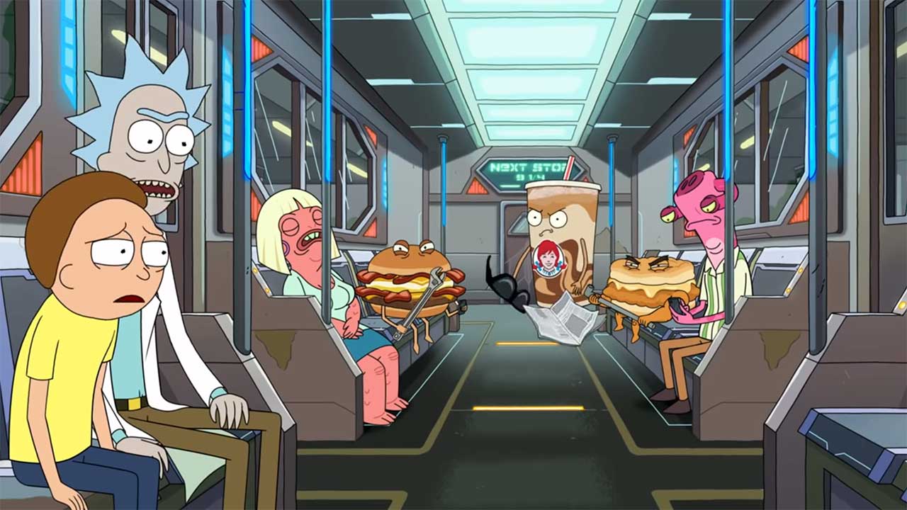 „Rick and Morty“ Werbespot für Wendy’s