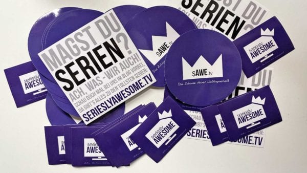 seriesly STICKER für alle!