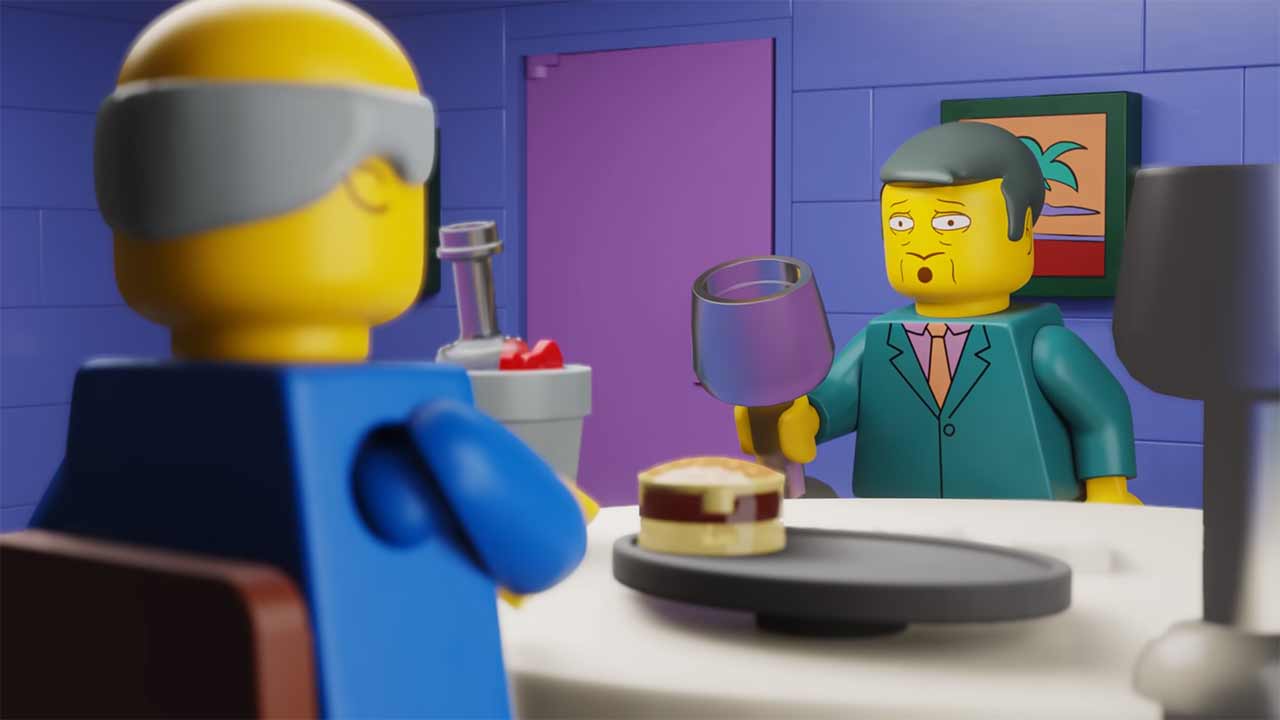 Simpsons: Steamed Ham in LEGO und als „Take on Me“