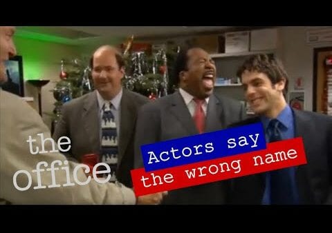 The Office: Outtakes, in denen die Darsteller falsche Namen nennen