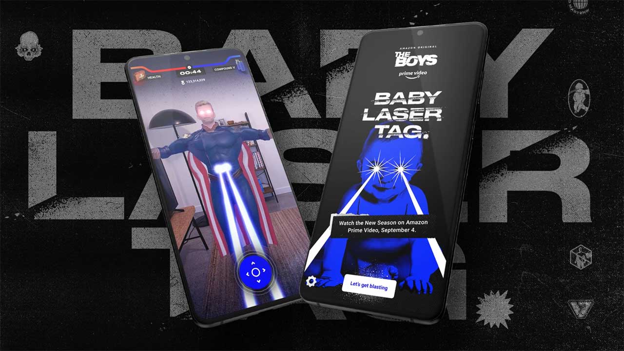 The Boys: AR-Mobile-Spiel „Baby Laser Tag“