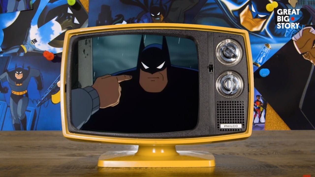 Die markante Stimme von Batman in den Zeichentrickserien