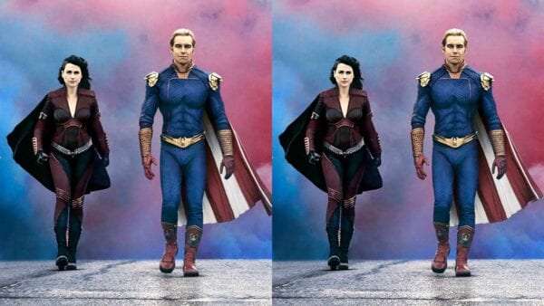Finde die 7 Unterschiede zwischen den „The Boys“-Bildern