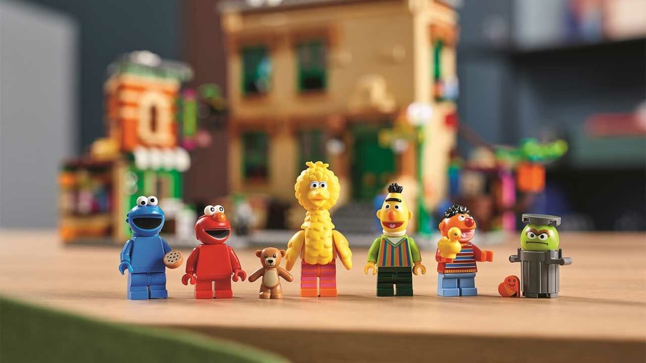 Offizielles LEGO-Set zur „Sesamstraße“ kann man ab November kaufen