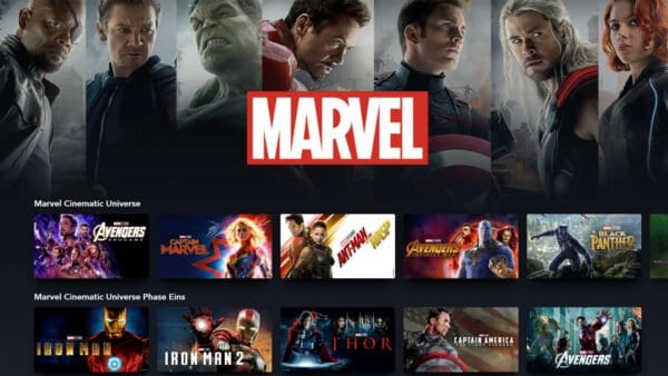Disney+ sortiert Marvel-Angebot in die drei Phasen