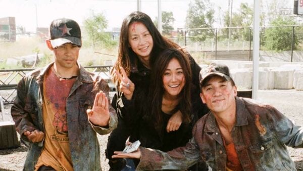 The Boys: Karen Fukuhara im Gespräch mit ihrem Stunt-Double Irma Leong