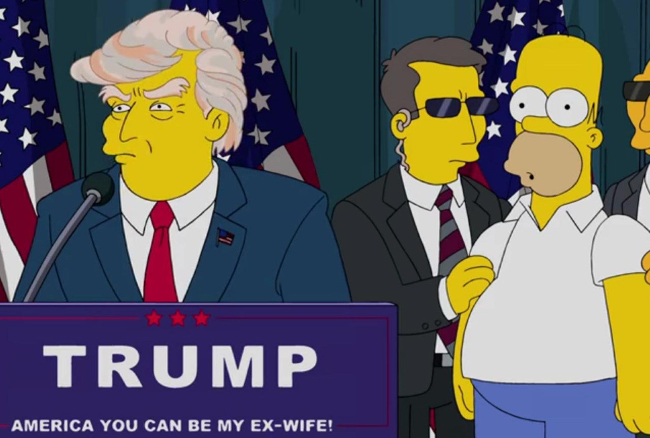 Donald Trump Simpsons
