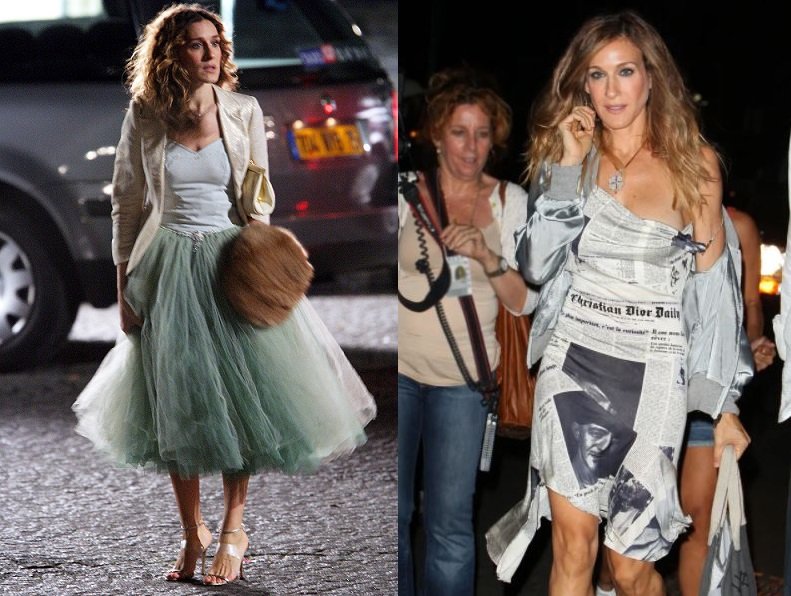 carrie-green-tulle-and-newspaper-dress