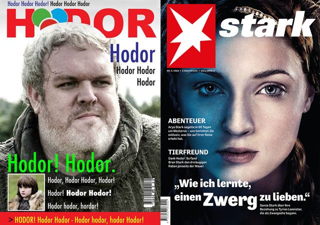 Von „Bran Eins“ bis „Hodor“