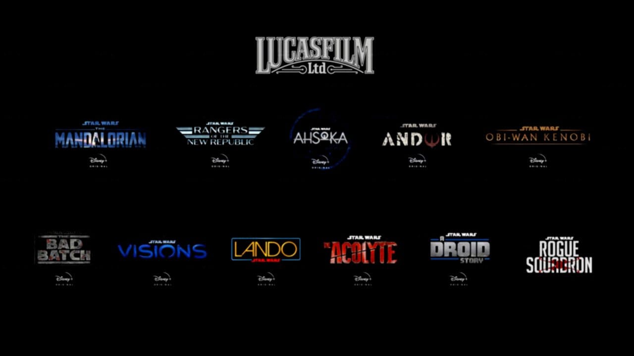 Vorgestellt: Das sind die 10 neuen Star Wars-Serien bei Disney+
