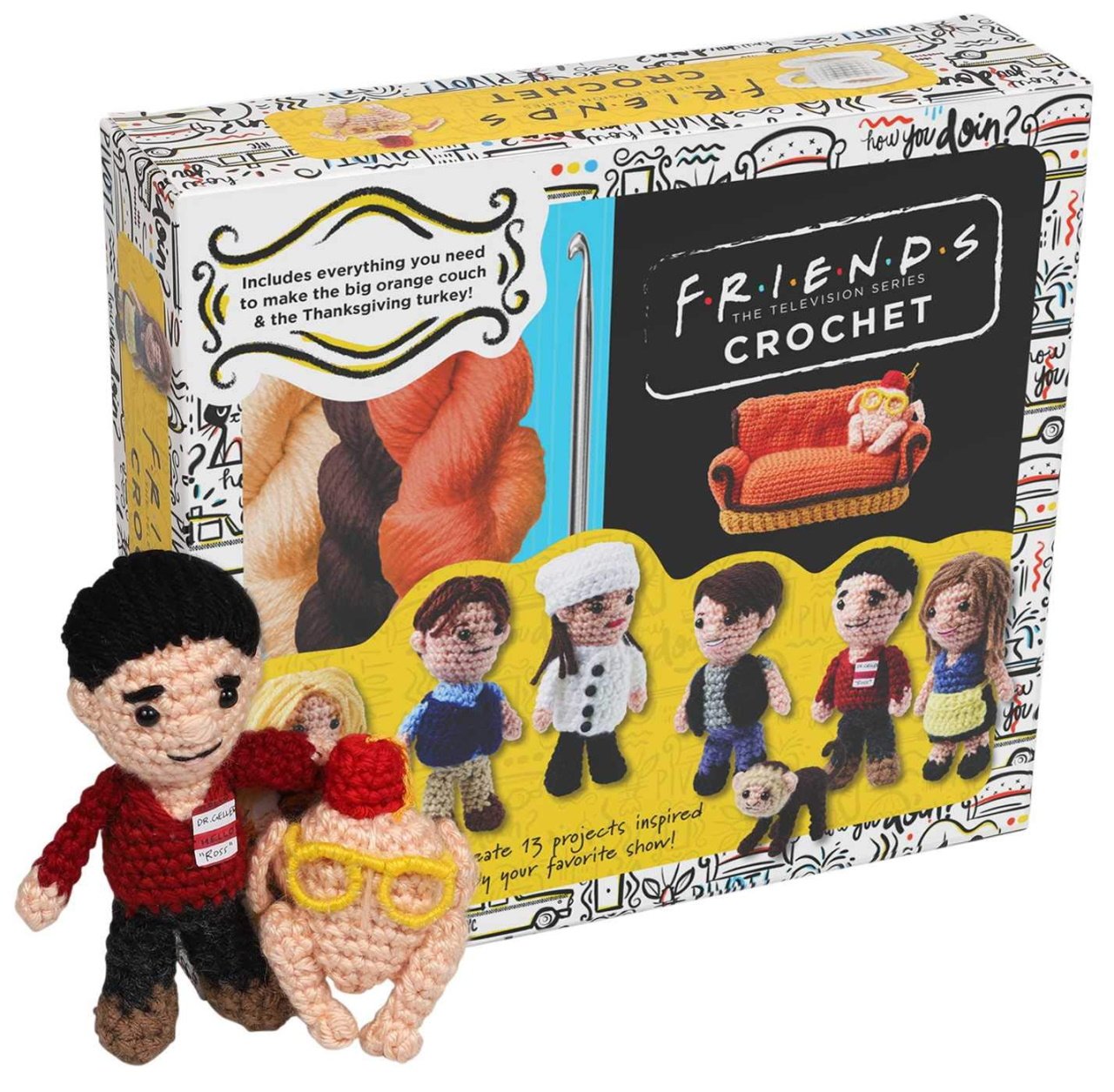 Friends-crochet-kit