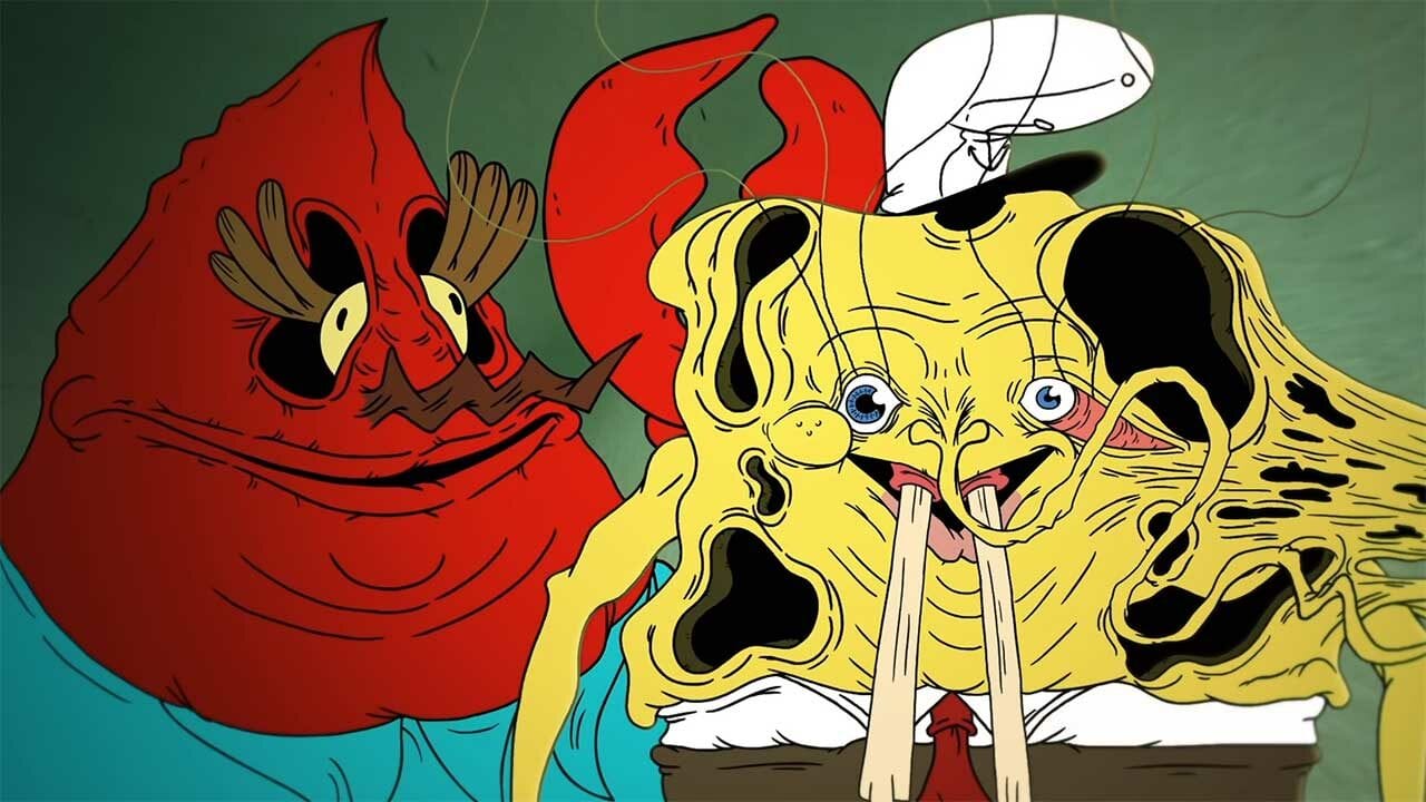 WTF?!-Animation zur Geheimformel in „Spongebob Schwammkopf“
