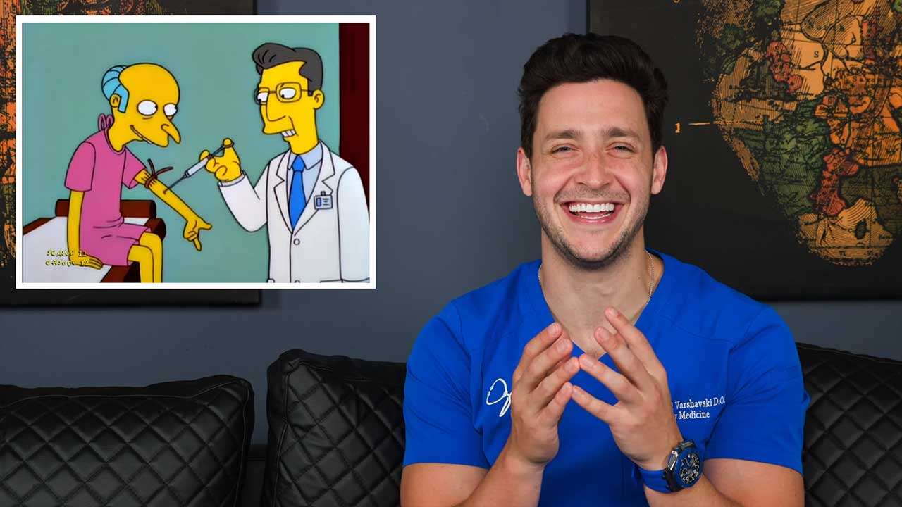 Echter Arzt reagiert auf medizinische Szenen aus „Die Simpsons“