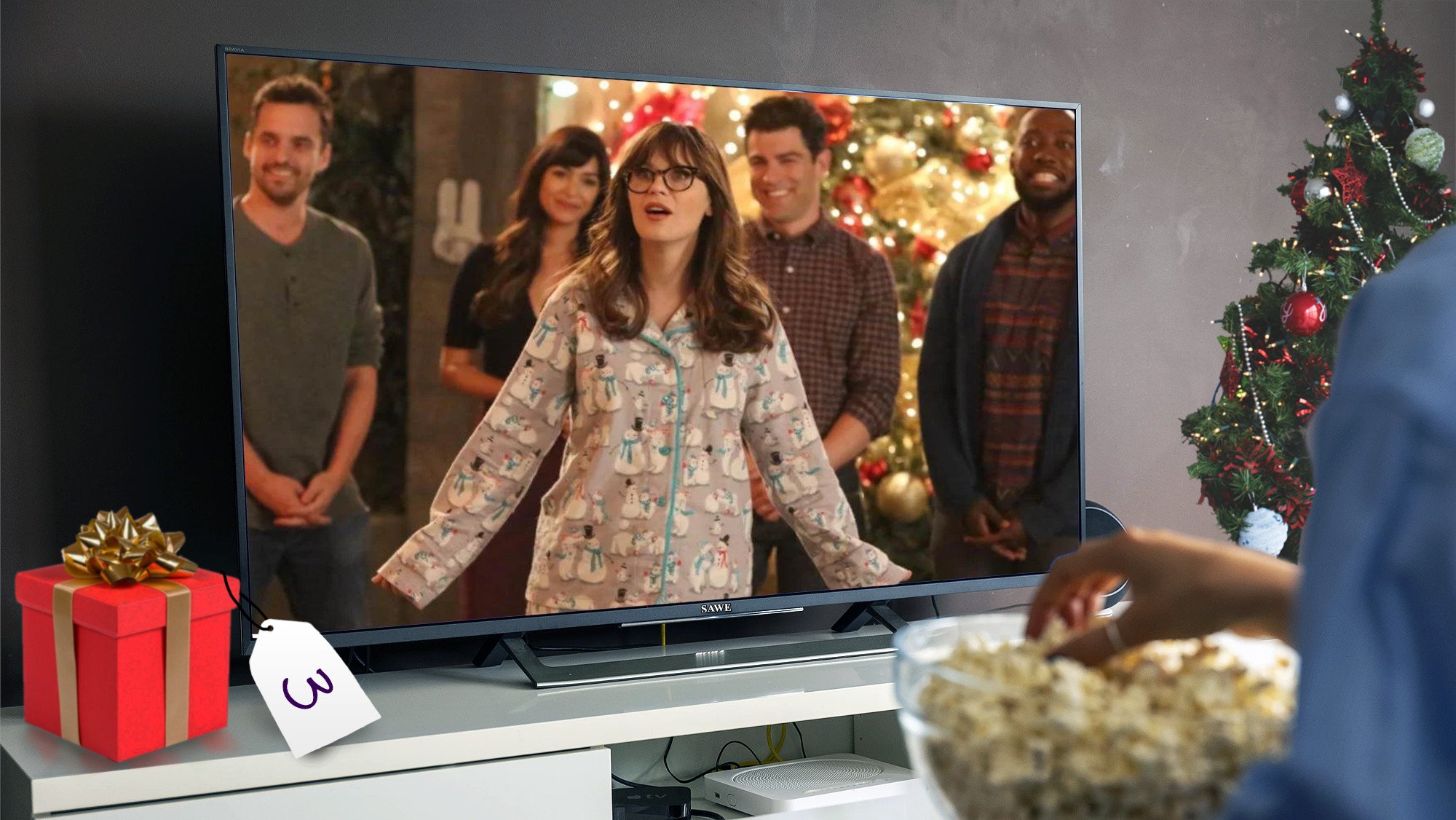 Weihnachtsfolgen in „New Girl“ (sAWEntskalender 2020 – Tür 3)