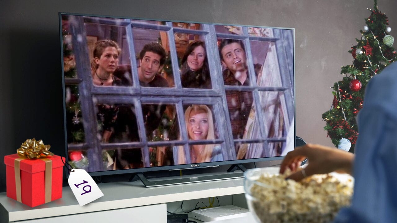 Weihnachtsfolgen in „Friends“ (sAWEntskalender 2020 – Tür 19)