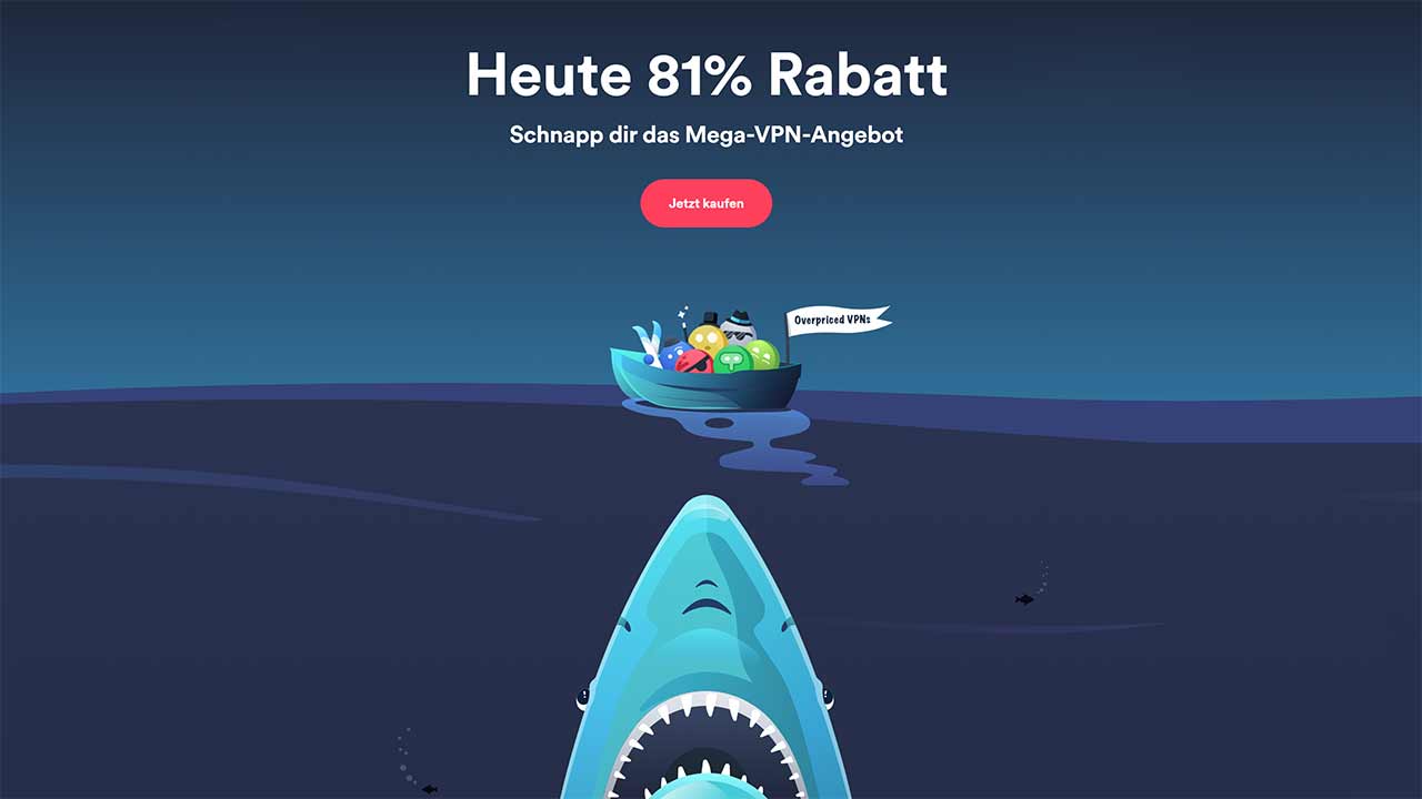 Sicher dir Surfshark VPN zum Angebotspreis!