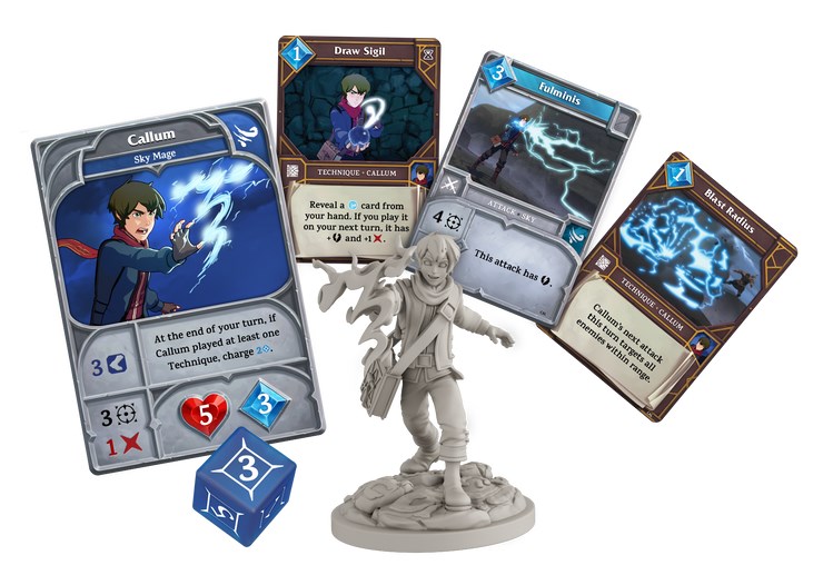 The Dragon Prince Battlecharged Figures Cards