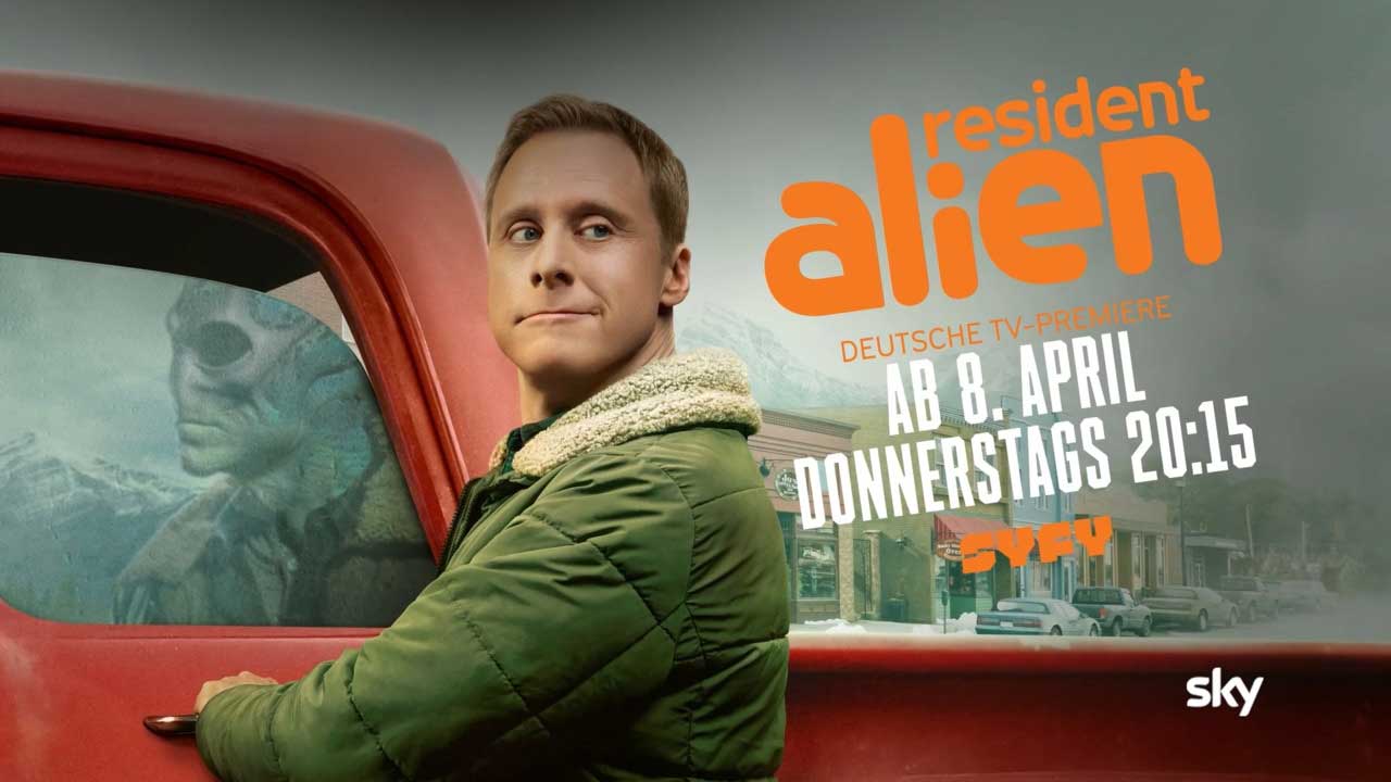 Resident Alien: Deutschland-Start am 8. April auf SYFY