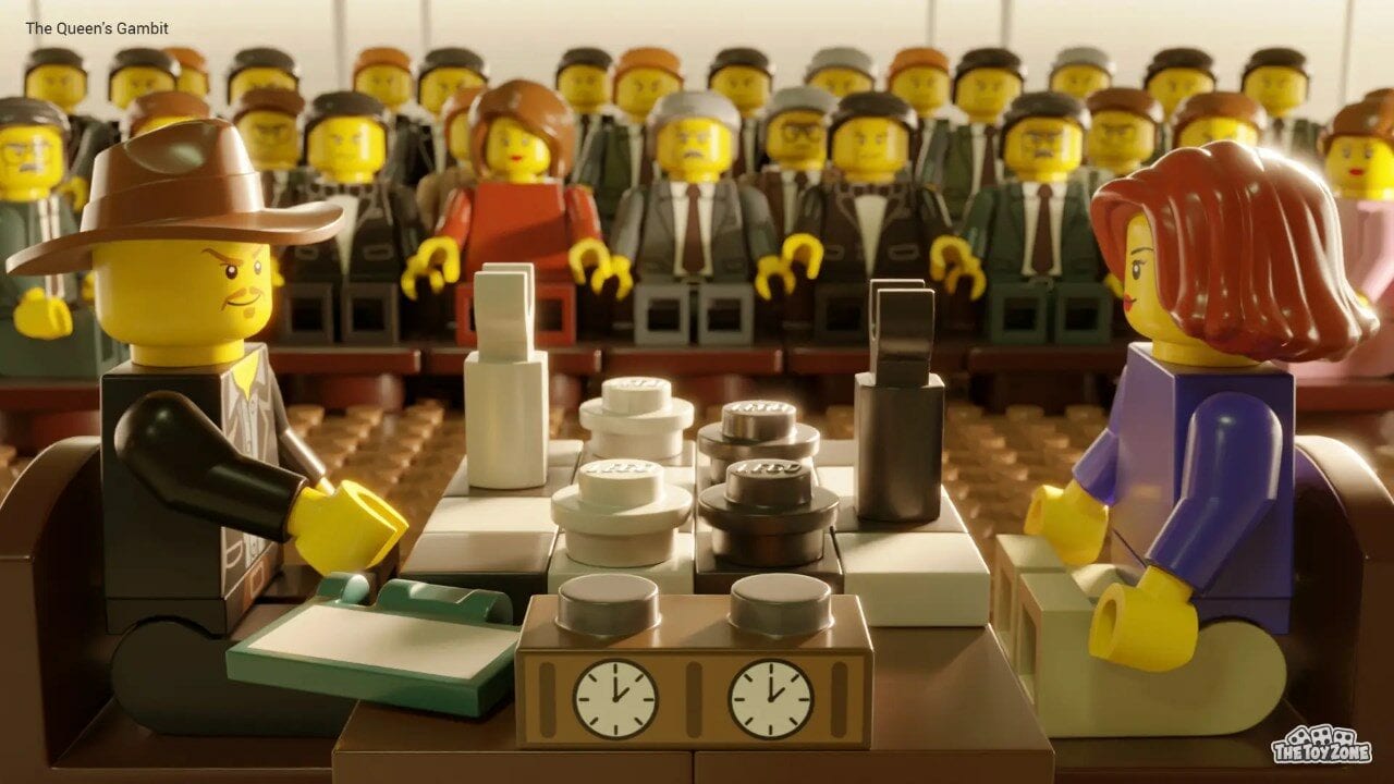 Berühmte Szenen aus Netflix-Serien mit LEGO nachgebaut