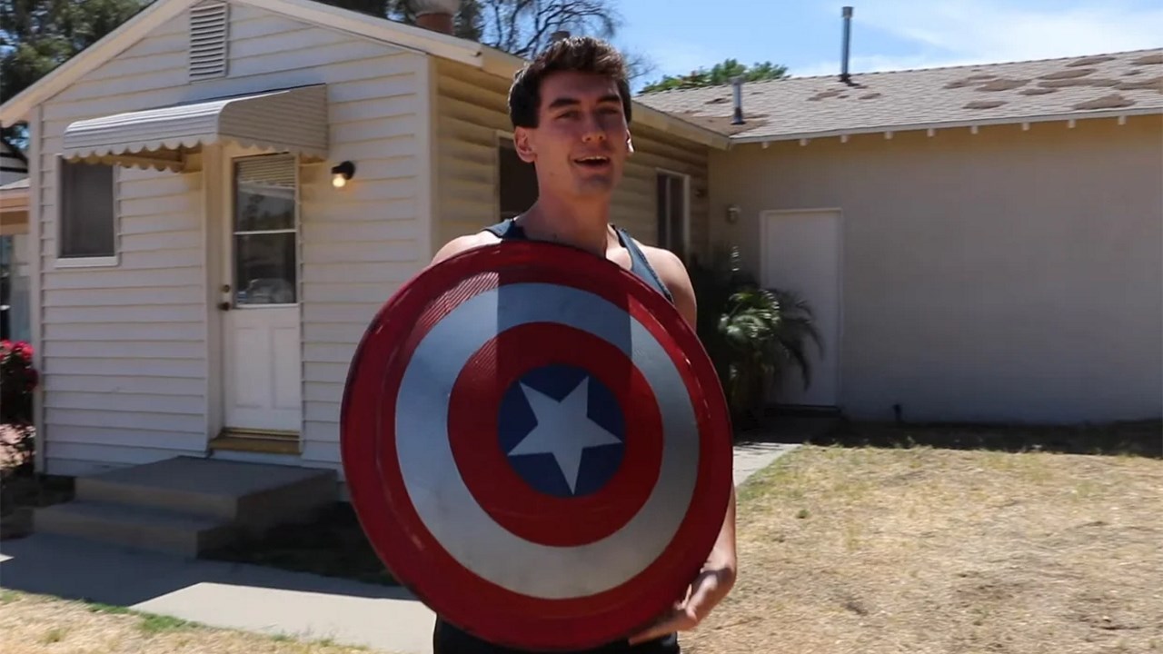 Marvel-Fan kreiert ein funktionsfähigen Captain America Schild