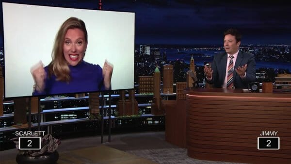 One-Second Marvel Quiz mit Scarlett Johansson