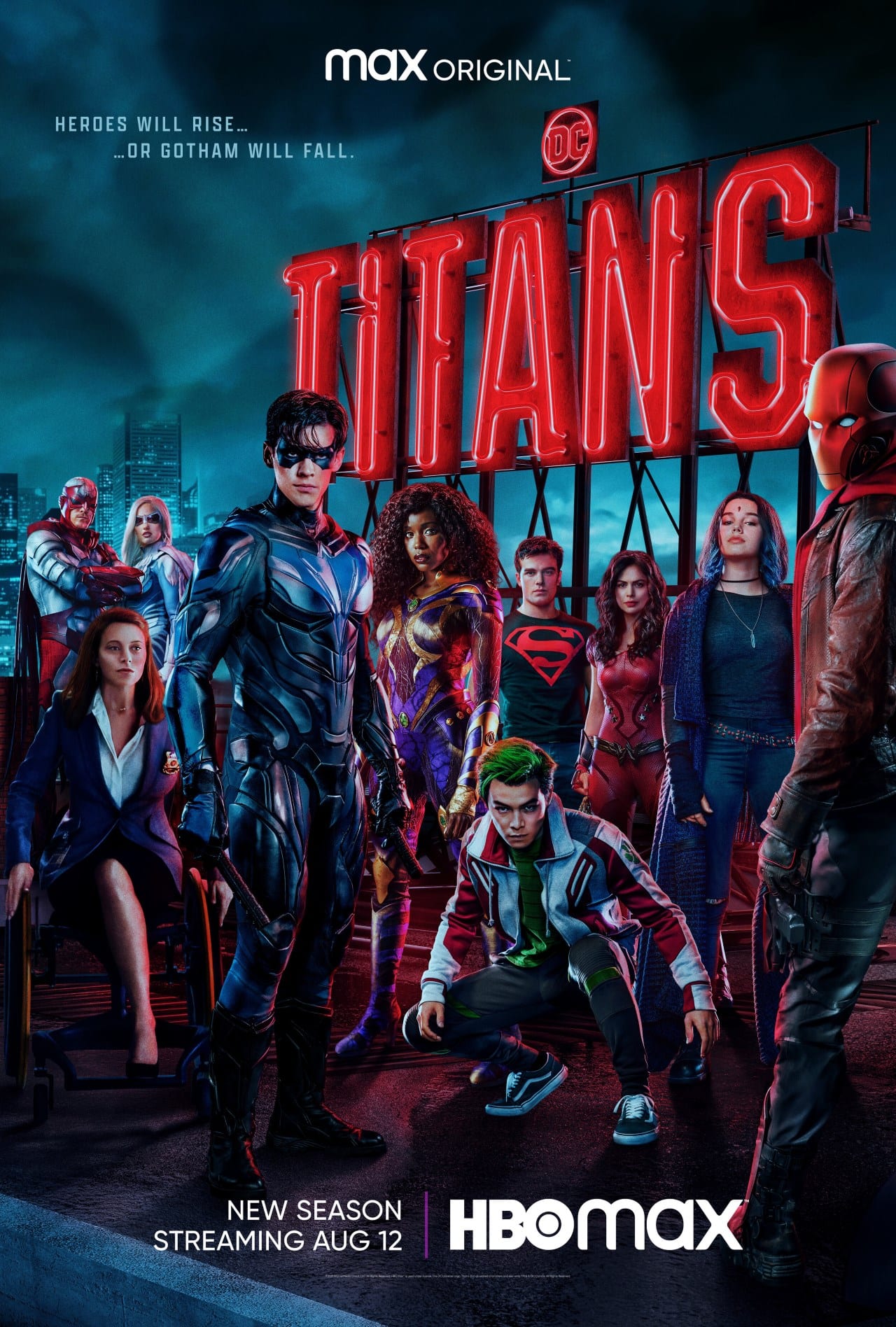 Titans Staffel 3 Poster