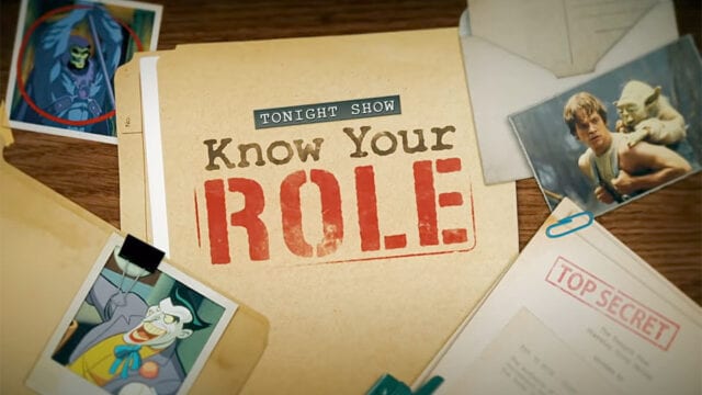 Know Your Role: Jimmy Fallon spielt mit Mark Hamill Quiz über Star Wars, Joker und Masters of the Universe