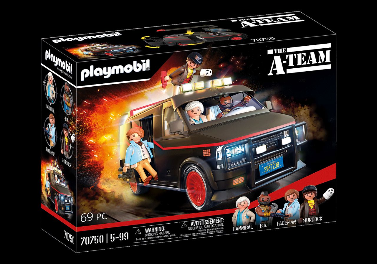 A-Team Playmobil Van Packaging