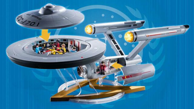 Star Trek: Playmobil bringt gigantisches Modell der U.S.S. Enterprise raus