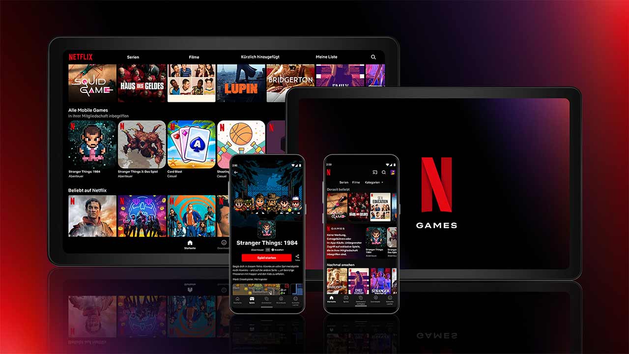Netflix Games: Mobile-Spiele ab sofort im Abo enthalten