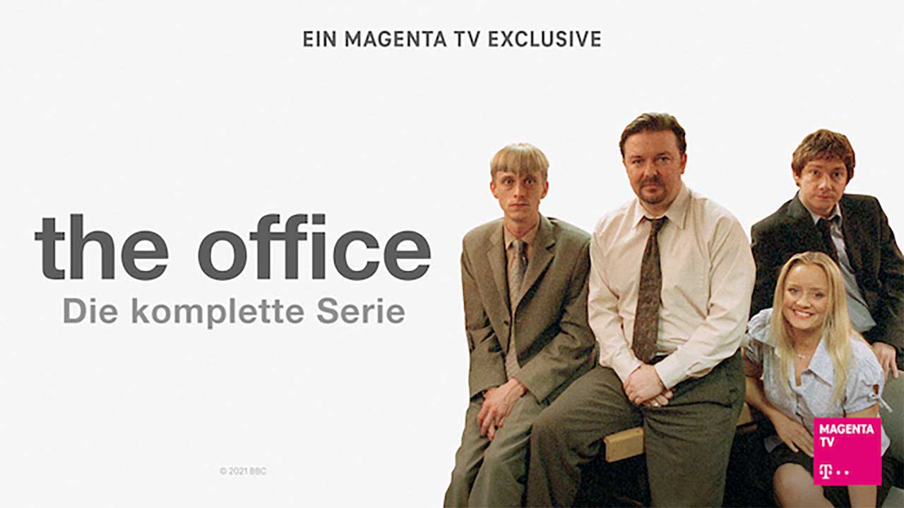 „The Office“ (UK) erstmals auf Deutsch ab Dezember auf Magenta TV zu sehen